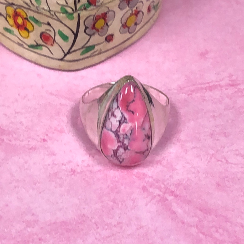 Dendrite Opal Ring